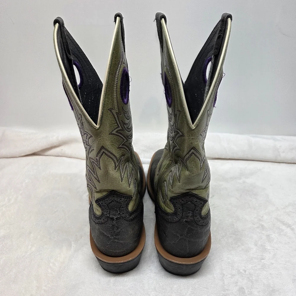 Ariat 10011808 Heritage Roughstock Western Leather Cowboy Mens Boots Size 9 - Picture 5 of 14